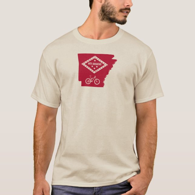 Camiseta Mountain Bike Arkansas (Anverso)