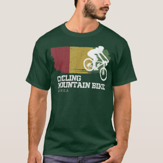 Camiseta Mountain Bike Guinea MTB Biker Biking Womens Cycli
