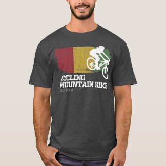 Camiseta Mountain Bike Guinea MTB Biker Biking Womens Cycli