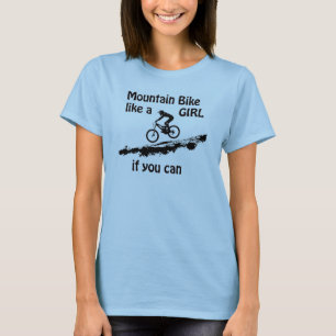 Camiseta mountain bike like a girl