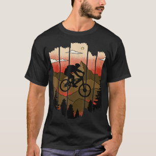 Camiseta Mountain Bike MTB Downhill Vintage Mountainbike Bi