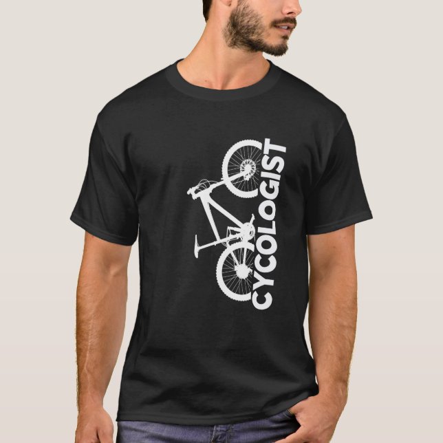 Camiseta Mountain Biking Cycologist Vertical Graphic (Anverso)