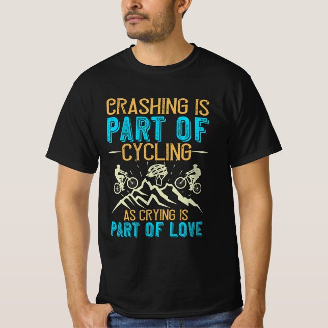 Camiseta Mountain Biking Quotes Gift (Anverso)