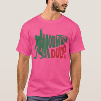 Camiseta Mountain Dude Funny Bigfoot Sasquatch Senderismo