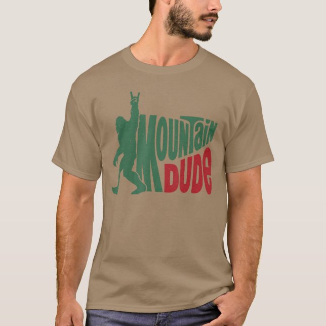 Camiseta Mountain Dude gift (Anverso)