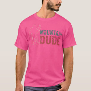 Camiseta Mountain Dude Shirny Funny Bigfoot Sasquatch Rock
