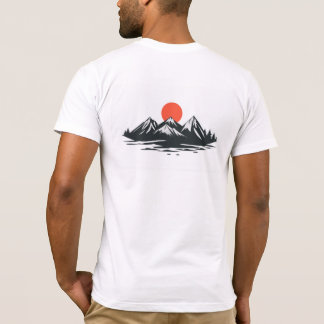 Camiseta Mountain graphic t-shirt, perfect for nature lover