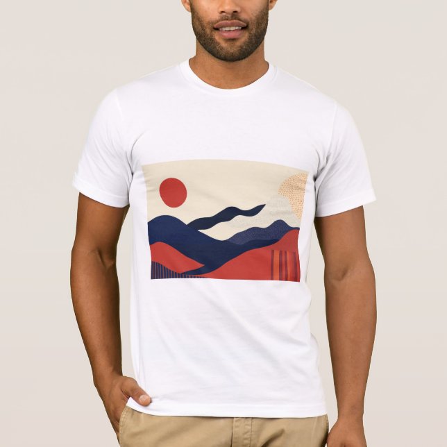 Camiseta Mountain graphic t-shirt, perfect for nature lover (Anverso)