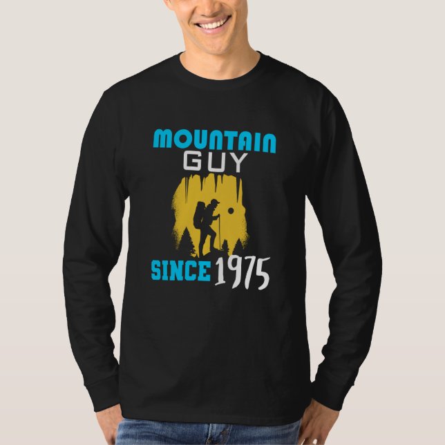 Camiseta Mountain guy since 1975 (Anverso)