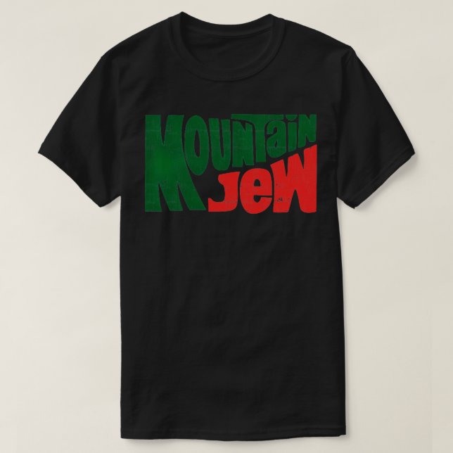 Camiseta Mountain Jew (Diseño del anverso)