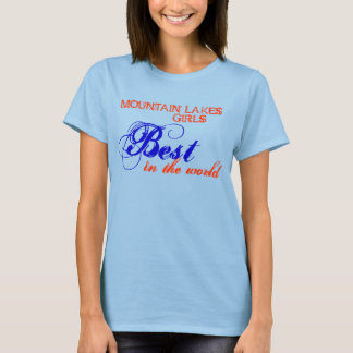 Camiseta Mountain Lakes Girls, Best in the World