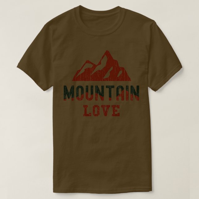 Camiseta Mountain Love Climbdering Bouldering 1 (Diseño del anverso)