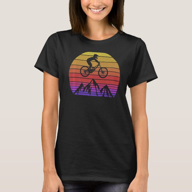 Camiseta Mountain Off Road Cyclst Mtb Vintage Moun (Anverso)