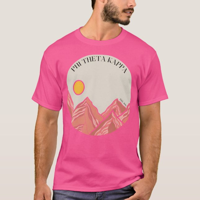 Camiseta Mountain Phi Theta Kappa Activo (Anverso)