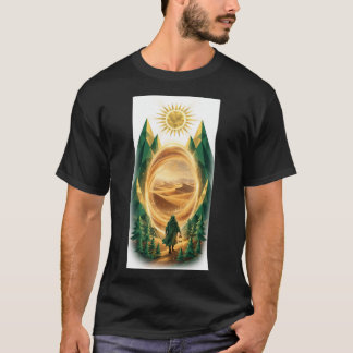 Camiseta Mountain Portal — Summit Crest