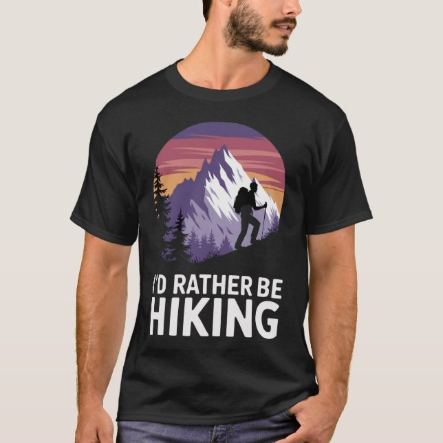 Camiseta Mountain Sunset (Anverso)