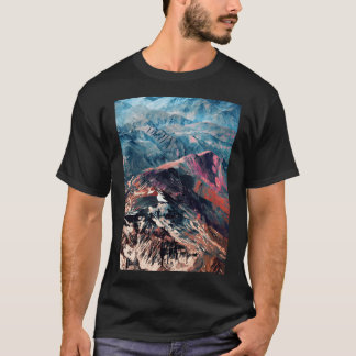 Camiseta Mountains 2 Baseball Sleeve
