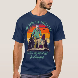 Camiseta Mountains Dog Hiking Doggie Saying Gift For Dog