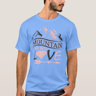 Camiseta Mountains Hiking Mountaineering Sports Love Alps f