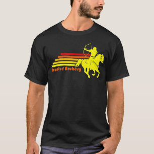 Camiseta Mounted Archery Retro Equestrian 
