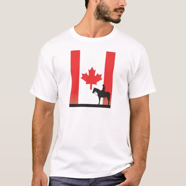Camiseta Mountie canadiense (Anverso)