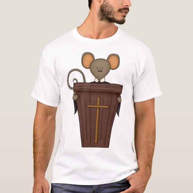 Camiseta Mouse de la iglesia (Anverso)