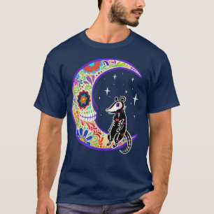 Camiseta Mouse Dia de Los Muertos Skeleton Skull de azúcar 