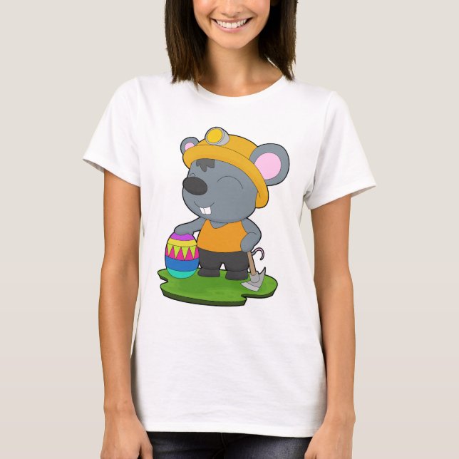 Camiseta Mouse Easter Mining (Anverso)