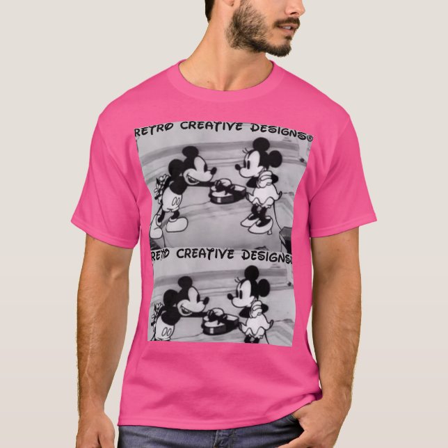 CAMISETA MOUSE ROMANTIC TEE. THE CUTEST (Anverso)
