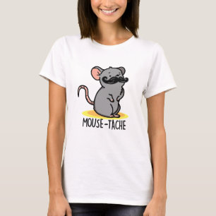 Camiseta Mouse-tache Funny Mouse Pun