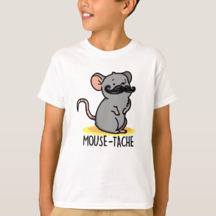 Camiseta Mouse-tache Funny Mouse Pun