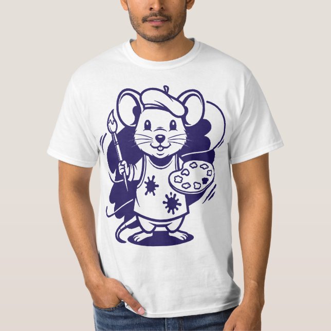 Camiseta Mouse the artist (Anverso)