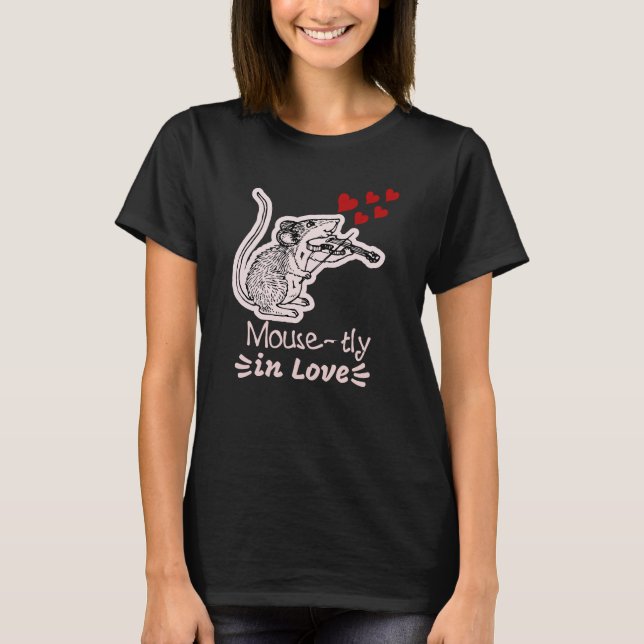 Camiseta Mouse-tly in Love (Anverso)