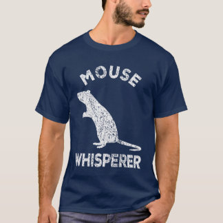Camiseta Mouse Whisperer Mouse Lover Funny Mouse Quote girl