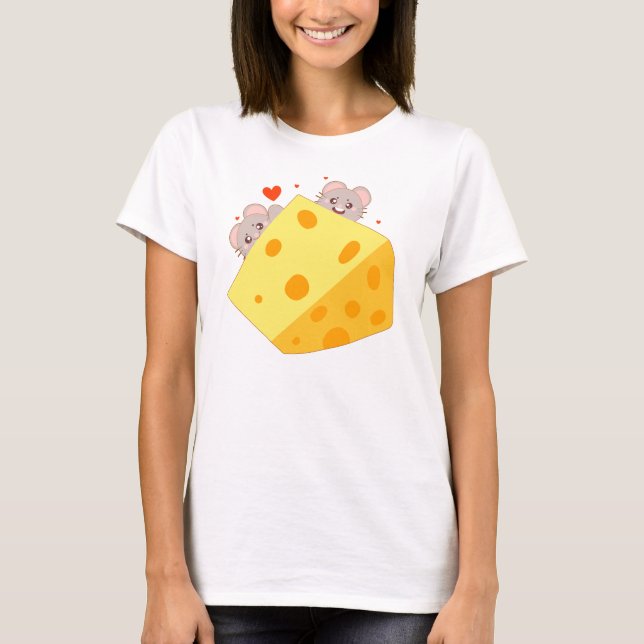 Camiseta Mouses Y Queso (Anverso)