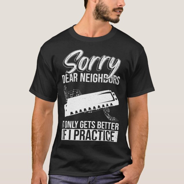 Camiseta Mouth Harp And harmonicist (Anverso)