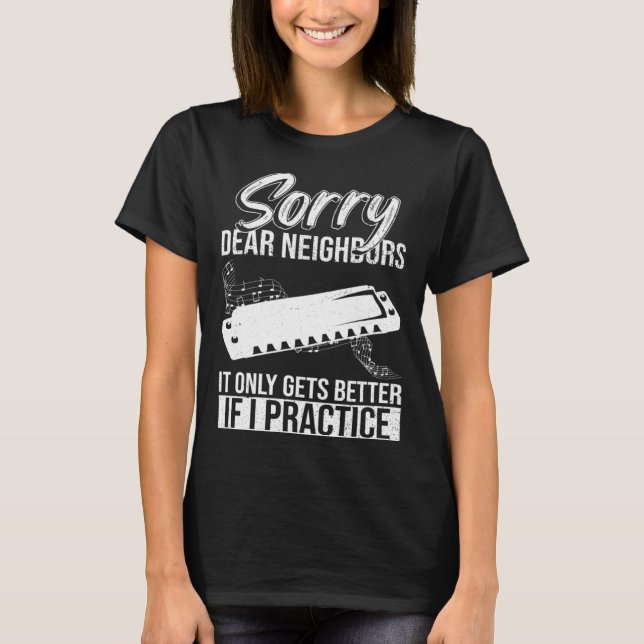 Camiseta Mouth Harp And harmonicist (Anverso)