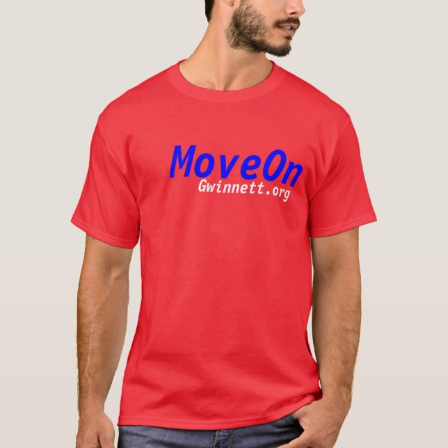 Camiseta MoveOn Gwinnett - rojo (Anverso)