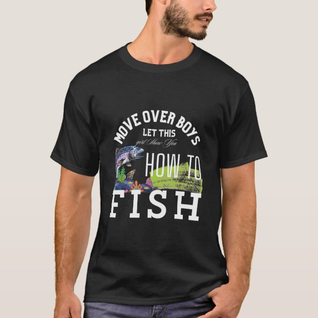 CAMISETA MOVERSE SOBRE LOS NIÑOS, DEJAR QUE ESTE CHICA TE M (Anverso)