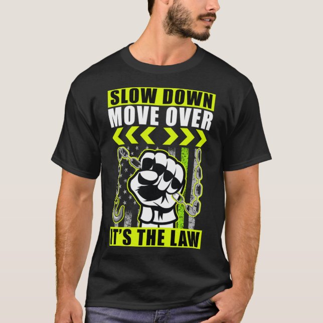 Camiseta Movida lenta por encima de la ley (Anverso)