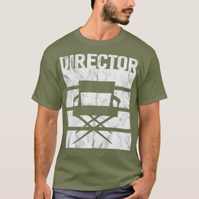 Camiseta Movie Director - Movie Lover Gifts - Filmmaker (Anverso)