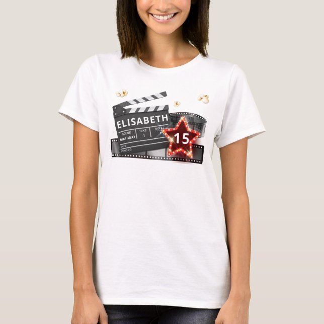 Camiseta Movie Night Luxury (Anverso)