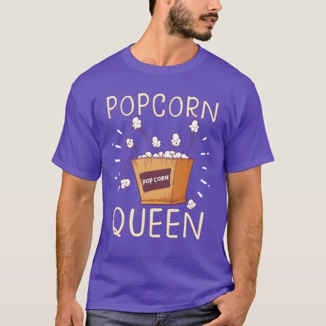Camiseta Movie Watching Cinema Popcorn Binge Watching frien (Anverso)