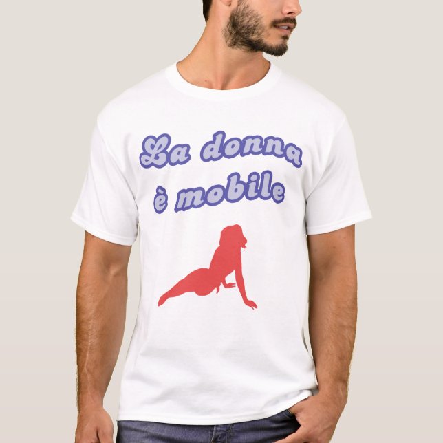 Camiseta "Móvil de donna e del La " (Anverso)