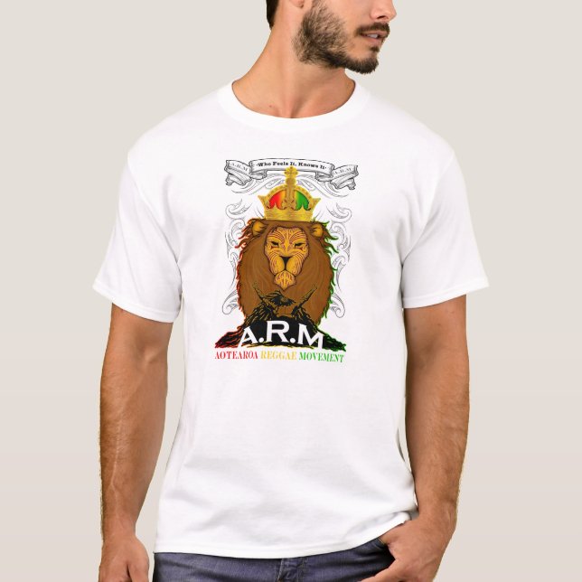 CAMISETA MOVIMIENTO AOTEAROA REGGAE (Anverso)