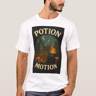 Camiseta “Movimiento de Poción” – Halloween Mágico y Brujer