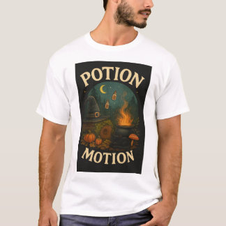 Camiseta “Movimiento de Poción” – Halloween Mágico y Brujer