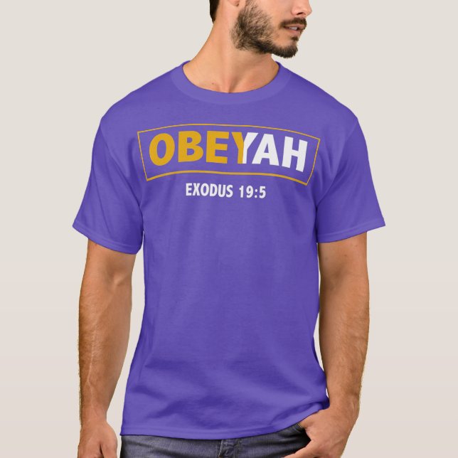 Camiseta Movimiento de raíces hebreas Yahweh Yahshua Yeshua (Anverso)