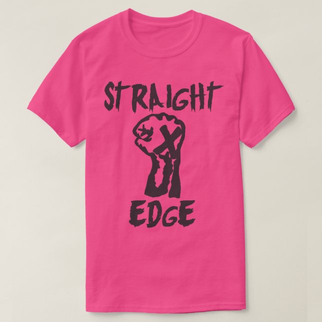 Camiseta Movimiento de rock de Punk directo (Diseño del anverso)