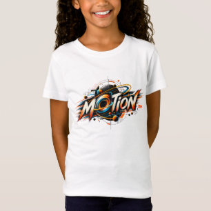 Camiseta Movimiento – Diseño abstracto geométrico dinámico